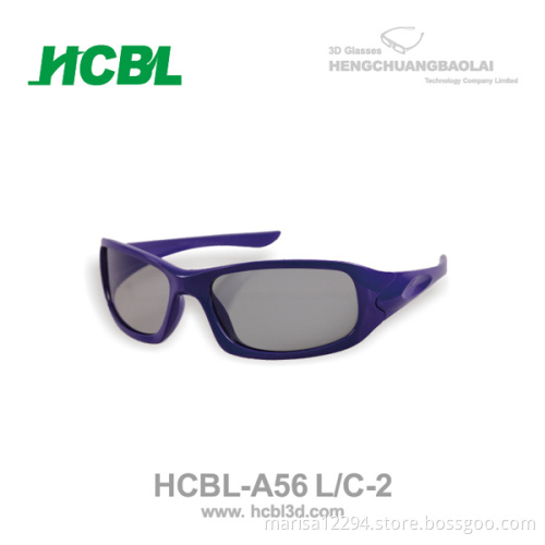 Paper Crafts circular polarized 3d glasses